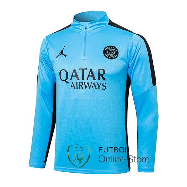 Sudadera Entrenamiento Paris Saint Germain Azul II Negro 2023/2024