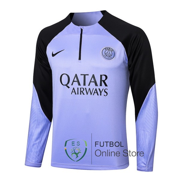 Sudadera Entrenamiento Paris Saint Germain Purpura Negro 2023/2024