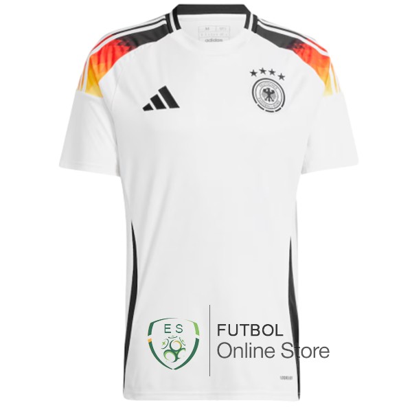 Tailandia Camiseta Alemania Blanco 2024 Primera