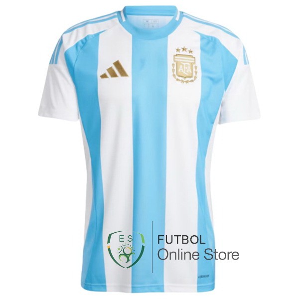 Tailandia Camiseta Argentina Azul Blanco 2024 Primera