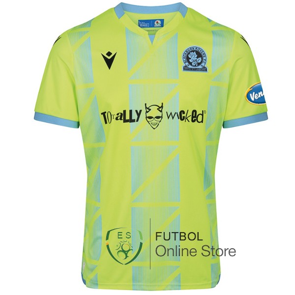 Tailandia Camiseta Blackburn Rovers Amarillo 2023/2024 Tercera