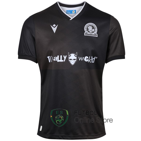 Tailandia Camiseta Blackburn Rovers Negro 2023/2024 Segunda