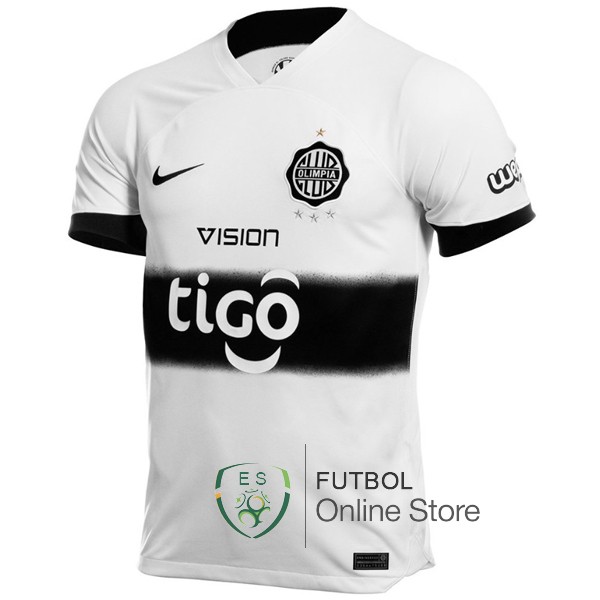 Tailandia Camiseta Club Olimpia Blanco 2024/2025 Primera