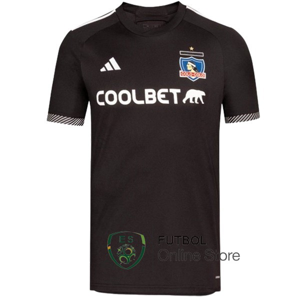 Tailandia Camiseta Colo Colo Negro 2024/2025 Segunda