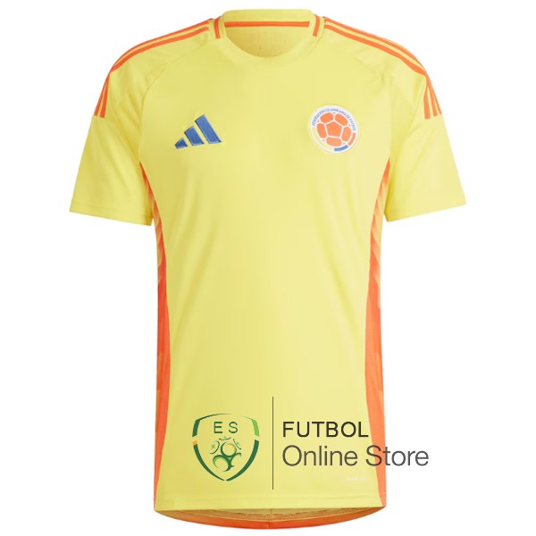Tailandia Camiseta Colombia Amarillo 2024 Primera