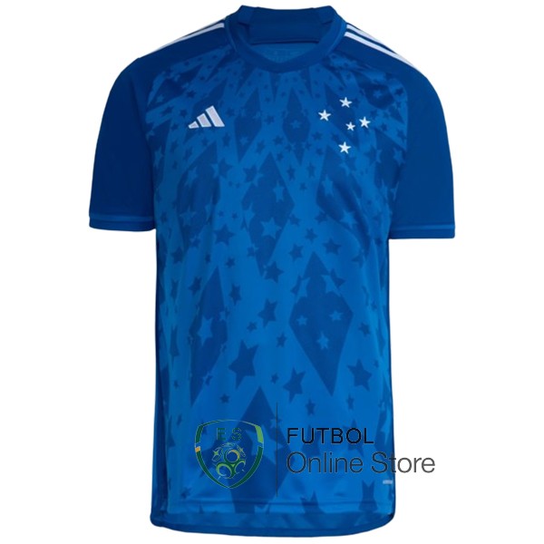 Tailandia Camiseta Cruzeiro EC Azul 2024/2025 Primera