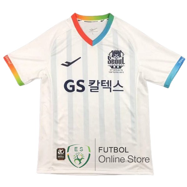 Tailandia Camiseta FC Seoul Blanco 2024/2025 Segunda