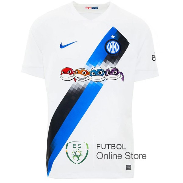 Tailandia Camiseta Inter Milan I Blanco 2023/2024 Segunda