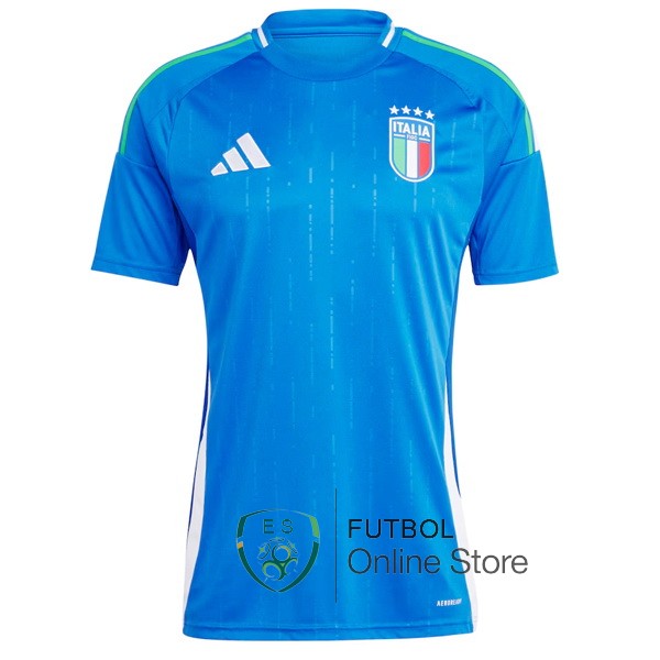 Tailandia Camiseta Italia Azul 2024 Primera