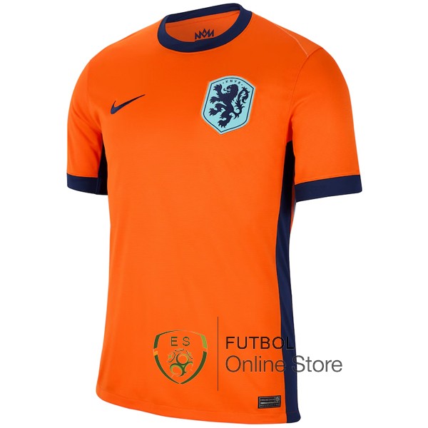 Tailandia Camiseta Paises Bajos Naranja 2024 Primera
