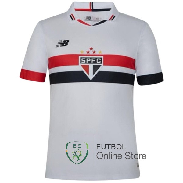 Tailandia Camiseta Sao Paulo Blanco 2024/2025 Primera