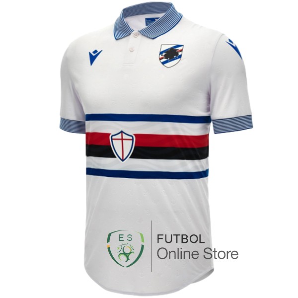 Tailandia Camiseta Sampdoria Blanco 2023/2024 Segunda