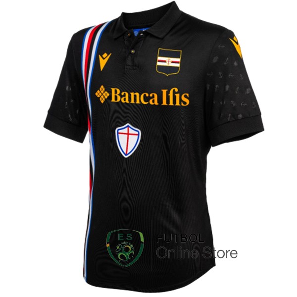 Tailandia Camiseta Sampdoria Negro 2023/2024 Tercera