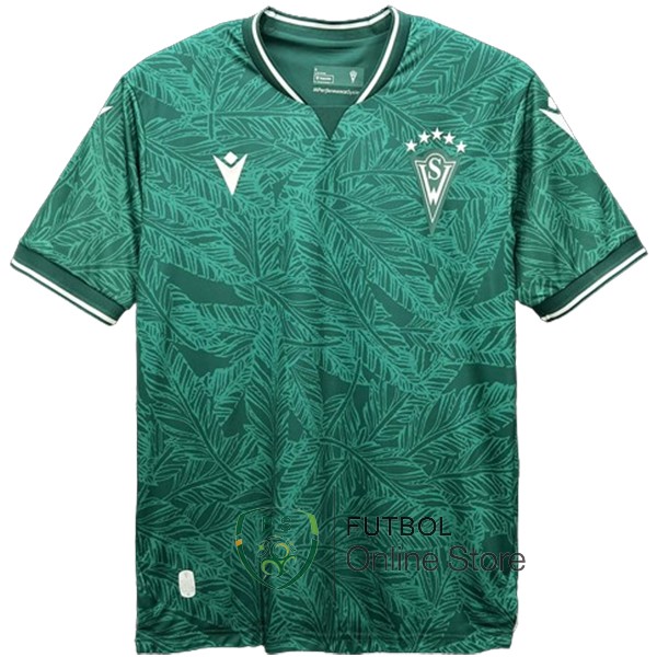 Tailandia Camiseta Santiago Wanderers Verde 2024/2025 Primera