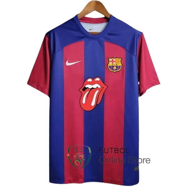 Tailandia Especial Camiseta Barcelona Azul II Rojo 2023/2024