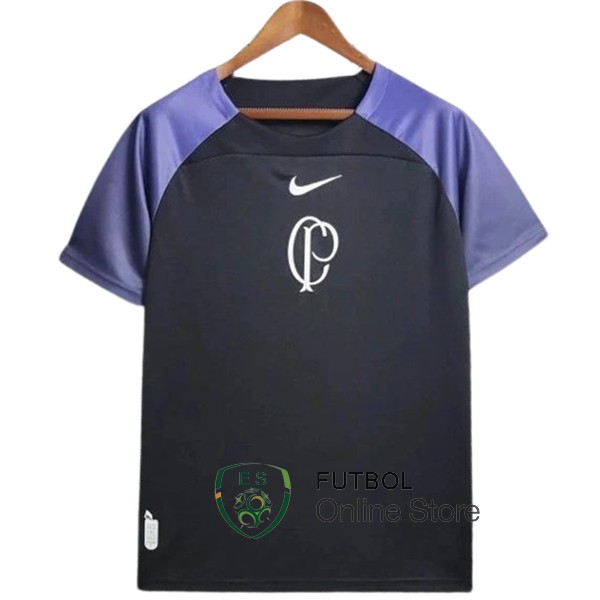 Tailandia Especial Camiseta Corinthians Paulista Purpura Negro 2024/2025