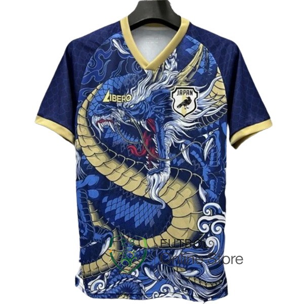 Tailandia Especial Camiseta Japon Azul Amarillo 2024