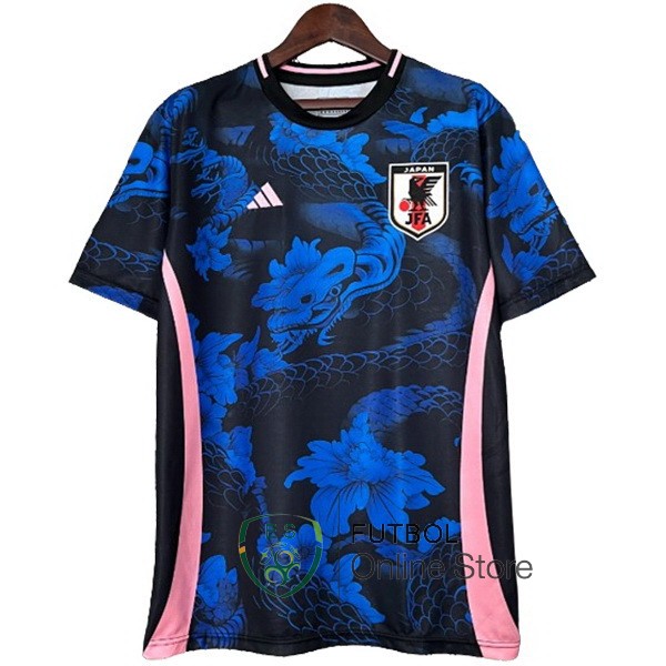 Tailandia Especial Camiseta Japon Azul Rosa 2024