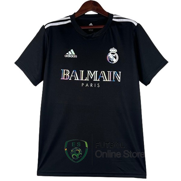 Tailandia Especial Camiseta Real Madrid I Negro 2023/2024