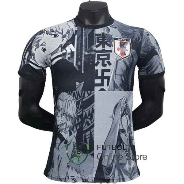 Tailandia Especial Jugadores Camiseta Japon Negro Gris 2024