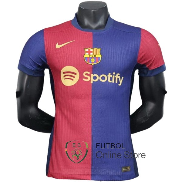 Tailandia Jugadores Concepto Camiseta Barcelona Azul 2024/2025