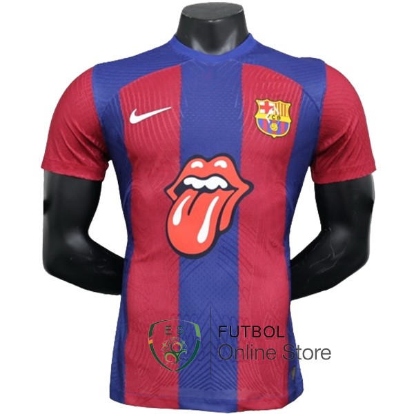 Tailandia Jugadores Especial Camiseta Barcelona Rojo Azul 2023/2024