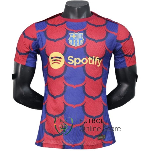 Tailandia Jugadores Especial Camiseta Barcelona Rojo Azul 2024/2025