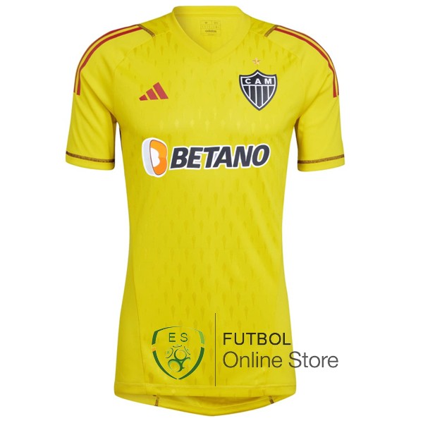 Tailandia Portero Camiseta Atletico Mineiro Amarillo 2023/2024