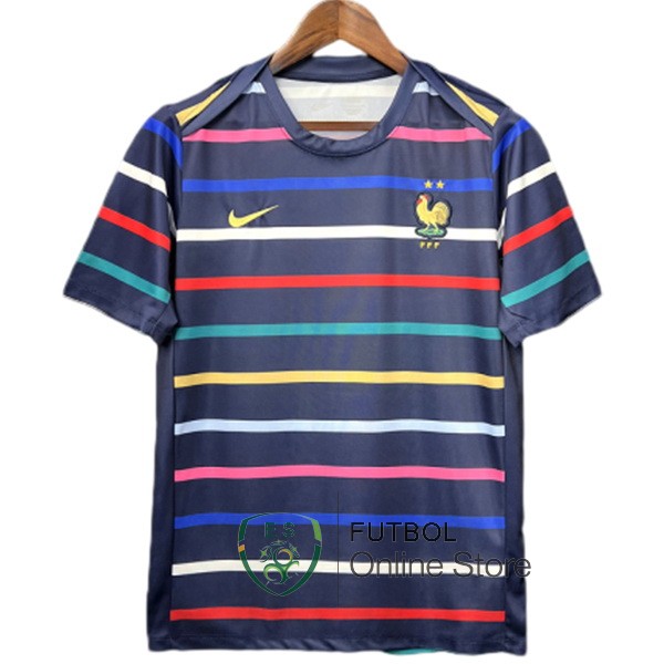 Tailandia Previo al partido Camiseta Francia Azul 2024