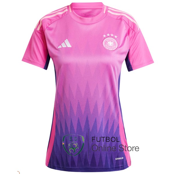 Camiseta Alemania Mujer 2024 Segunda