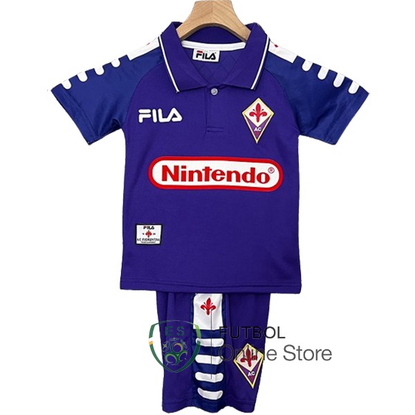 Conjunto De Ninos Fiorentina Retro 1998/1999 Primera