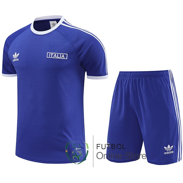 Entrenamiento Conjunto Completo Italia 2024 Azul