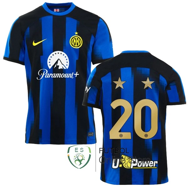 NO.20 Tailandia Camiseta Inter Milan 23/2024 Primera
