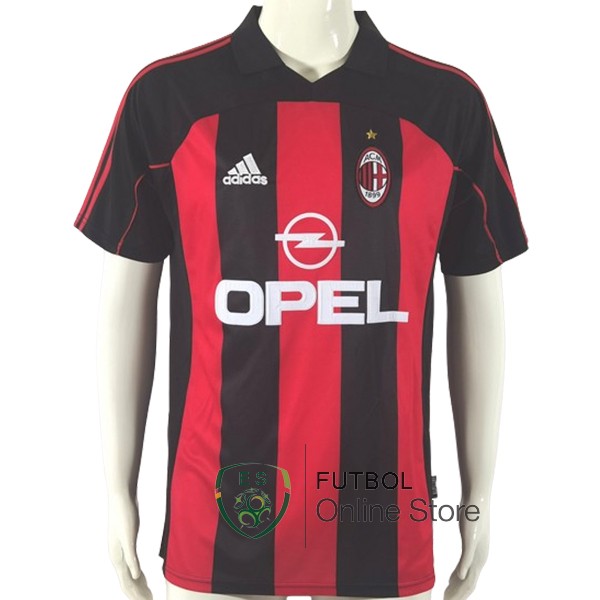 Retro Camiseta AC Milan 2000/2002 Primera