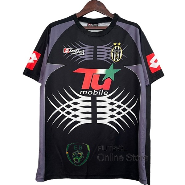 Retro Camiseta Juventus 2001/2002 Portero Negro