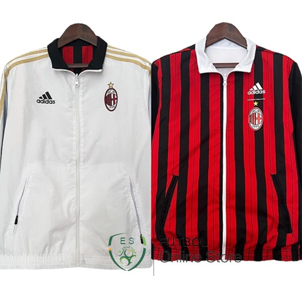 Rompevientos AC Milan 24/2025 Blanco Rojo