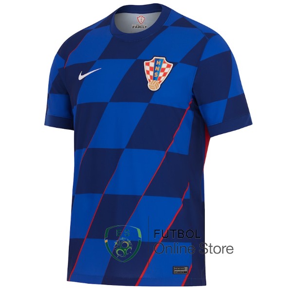 Tailandia Camiseta Croacia 2024 Segunda