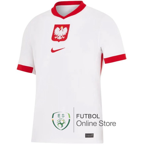Tailandia Camiseta Polonia 2024 Primera