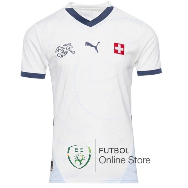 Tailandia Camiseta Suiza 2024 Segunda
