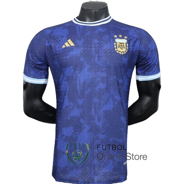 Camiseta Argentina Especial Jugadores 2024 Azul