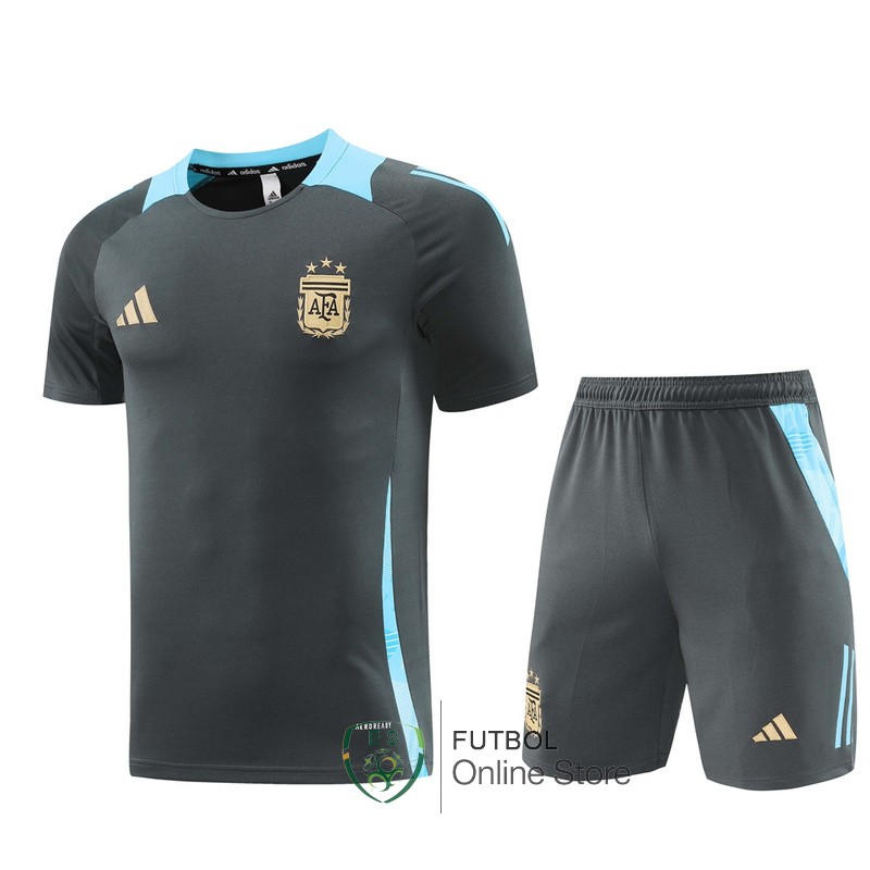 Entrenamiento Conjunto Completo Argentina 2024 Gris Azul