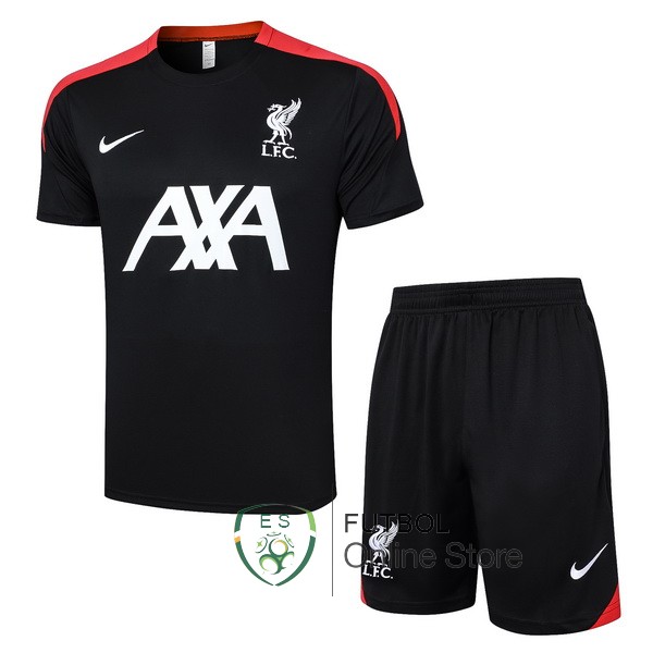 Entrenamiento Conjunto Completo Liverpool 24/2025 Negro Blanco