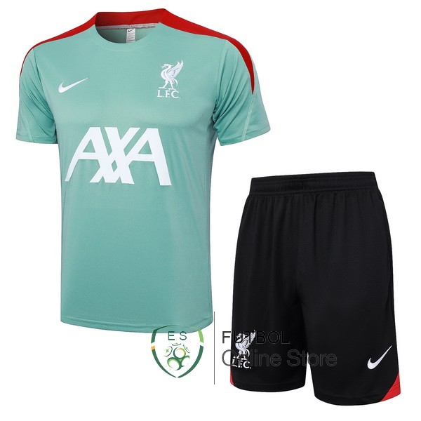 Entrenamiento Conjunto Completo Liverpool 24/2025 Verde Negro