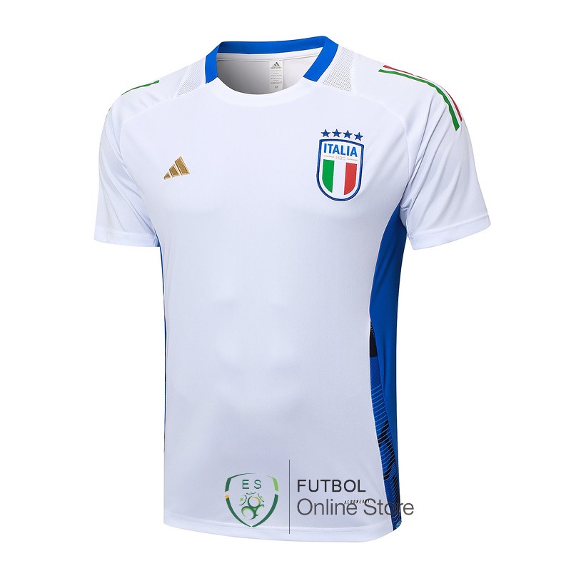 Entrenamiento Italia 2024 Blanco Azul