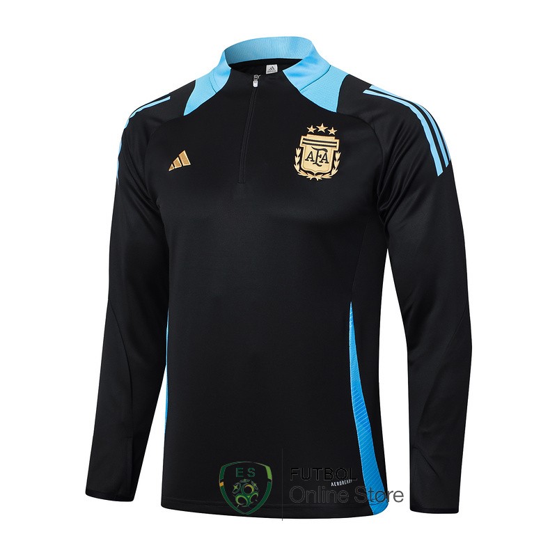 Sudadera Entrenamiento Argentina 2024 Negro Azul