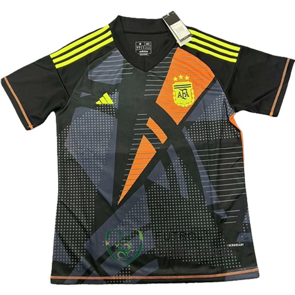 Tailandia Camiseta Argentina Portero 2024 Negro