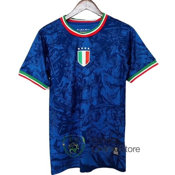 Tailandia Camiseta Italia Especial 2024 I Azul