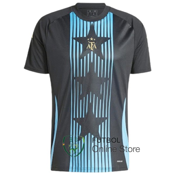 Thailand Camiseta Argentina Especial 2024 Negro Zulu