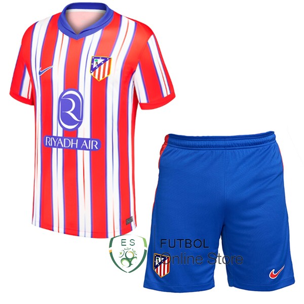 Camiseta Atletico Madrid Conjunto Completo Hombre 24/2025 Primera Azul