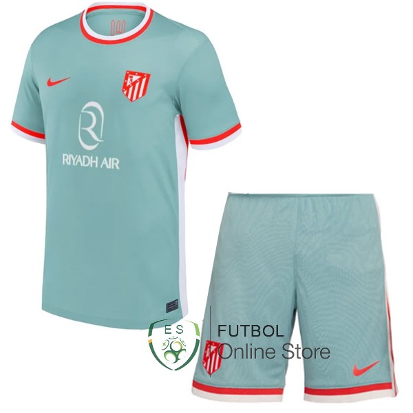 Camiseta Atletico Madrid Conjunto Completo Hombre 24/2025 Segunda Verde